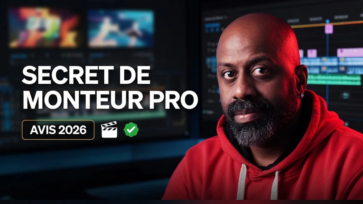 Choisir sa formation de montage vidéo en 2026 : Secret de Monteur Pro de Cyrille Daclinat
